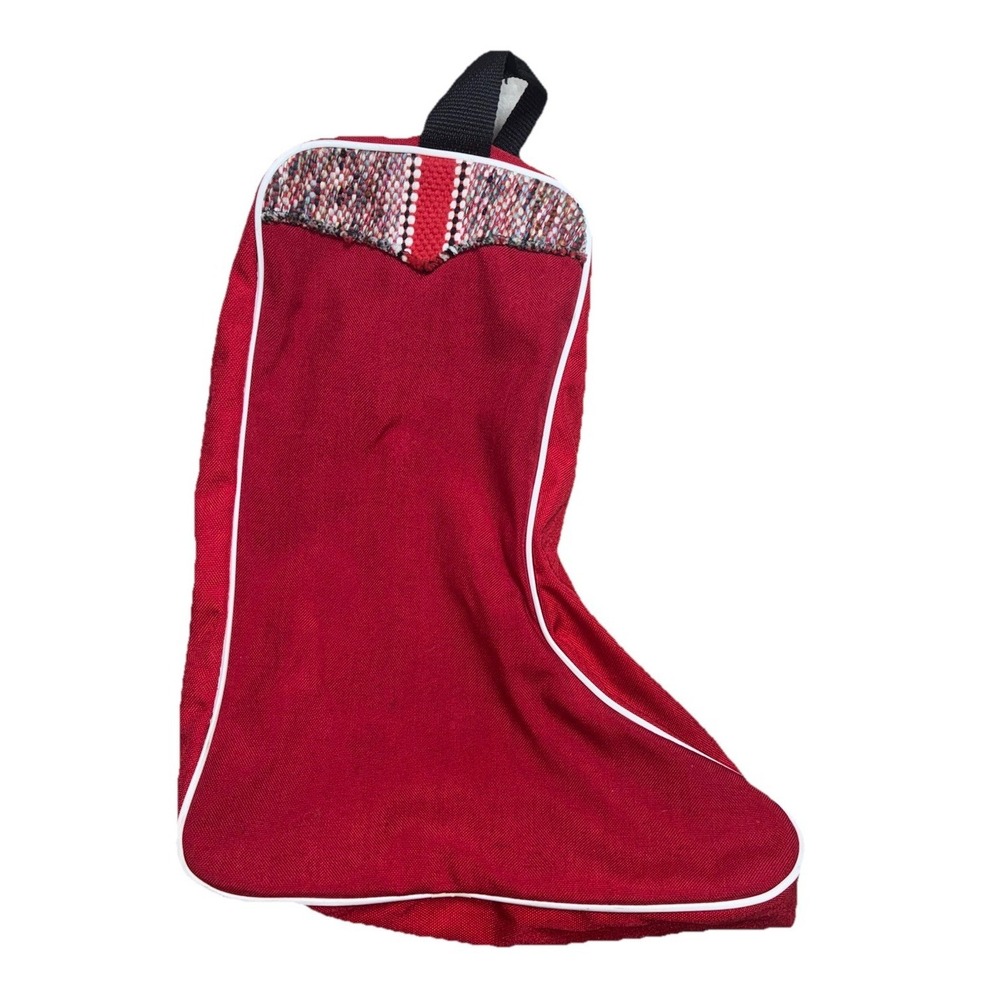 Boot Storage Bag Red Dust Bag Western Boot Cowboy Cowgirl Boot Tote Vintage